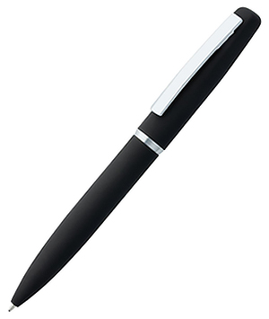 Ручка шариковая Bolt Soft Touch, черная